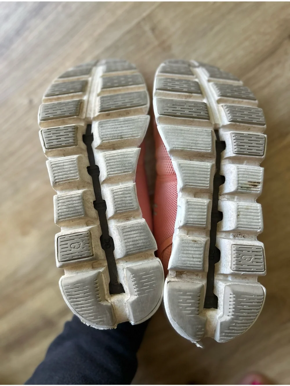 On Cloud 5 Running Shoe (Women)
FLAMINGO/PEARL, Size 8 - Picture 8 of 11